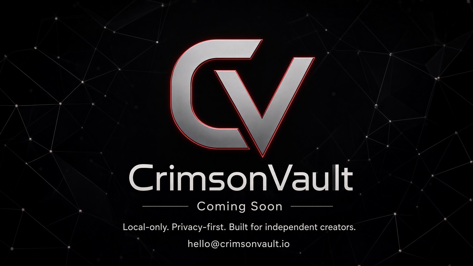 CrimsonVault Coming Soon